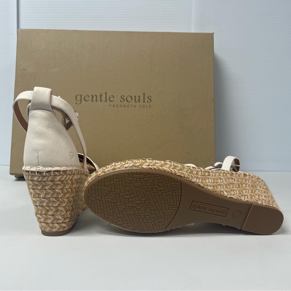 GENTLE SOULS Charli Ankle Strap Espadrille - NEW - Picture 3 of 5